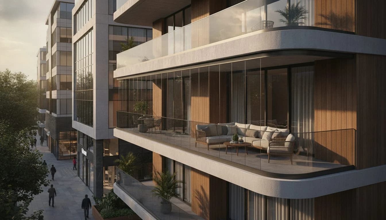 Cam Balkon Sistemleri: Balkonunuzu Dört Mevsim Yaşam Alanına Dönüştürün