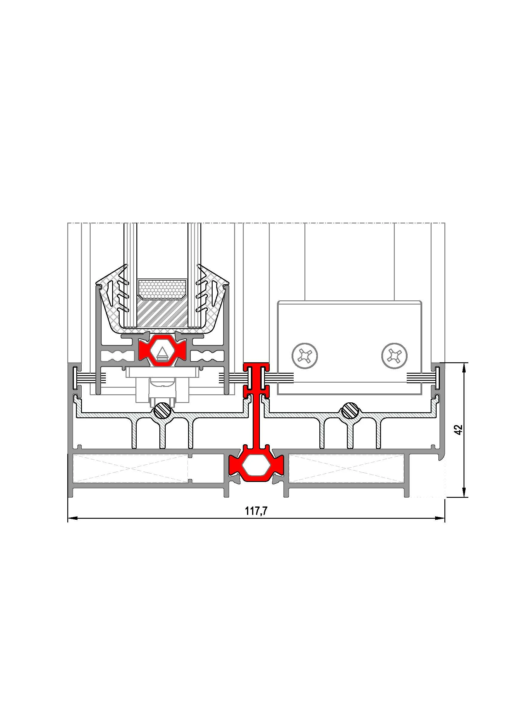 RMS45 Yalıtımlı Sürme Sistemi — 2